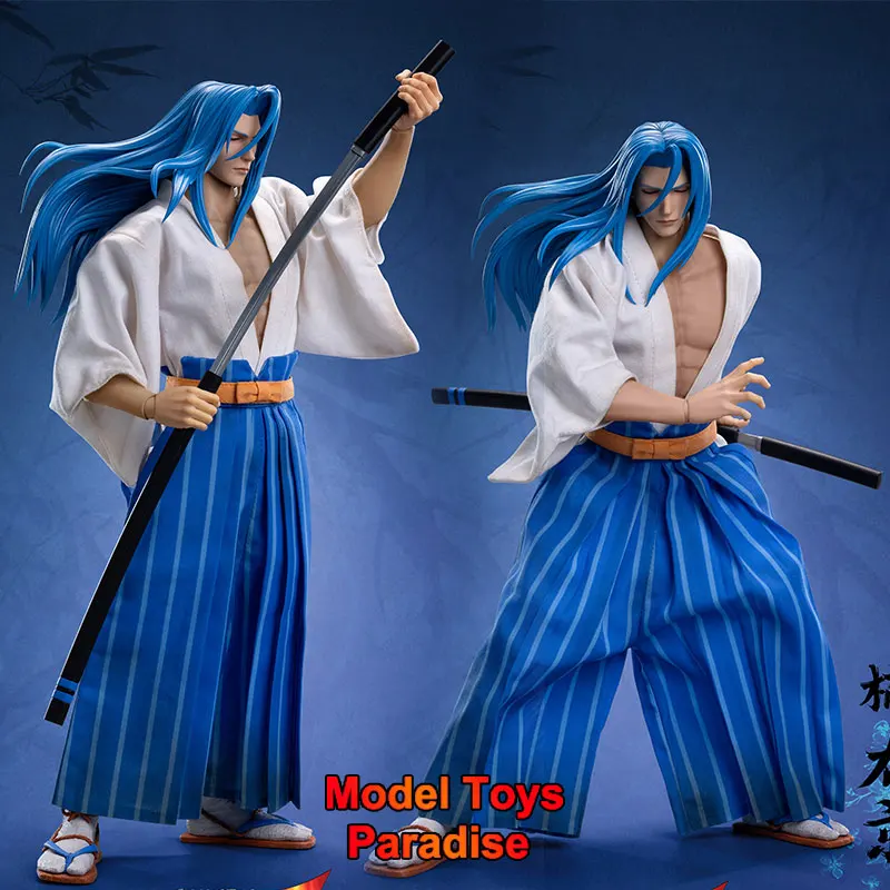 

TS-008 1/6 Men Soldier Japanese Samurai Orange Right Capital Fighting Games Full Set 12'' Action Figure Collectible Fans Gifts