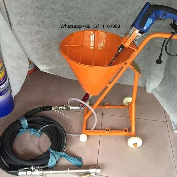 Cheap Sale High Efficiency Portable Small Electric Wall Cement Mortar Sprayer with Motor Cement Spray