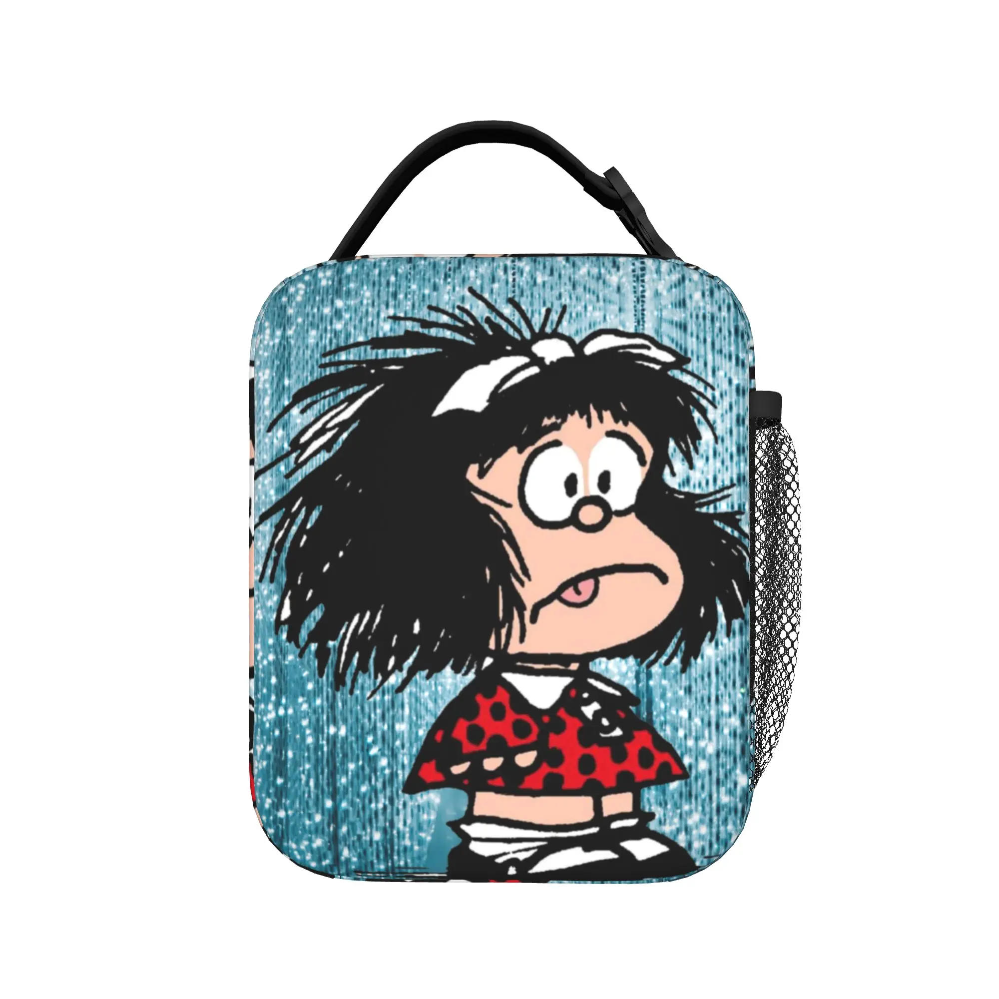 Mafaldas Insulated Lunch Bag Cooler Bag Reusable,Lunch Container  Leakproof Tote Lunch Box Bento Pouch Work  Outdoor