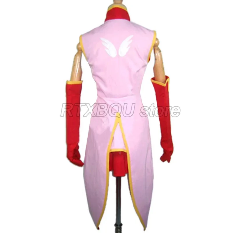

v;3,f\6,k;Card Captor Anime KinomotoSakura Cosplay Costumes Women Pink Sailor Dress Customizedr;6,b\7,j/