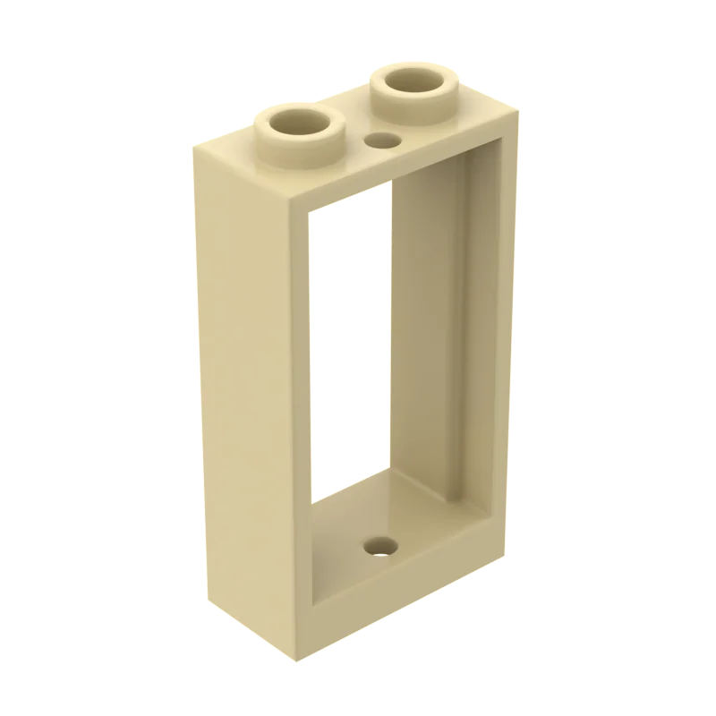 10Pcs MOC Parts 60593 Window 1 x 2 x 3 Flat Front Compatible Brick DIY Assmble Building Block