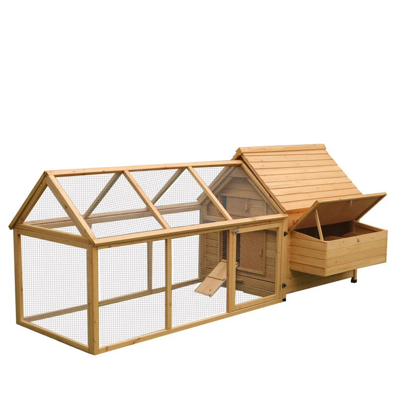 

Chicken Coop Galvanized Wire Mesh Wooden Big Chicken House