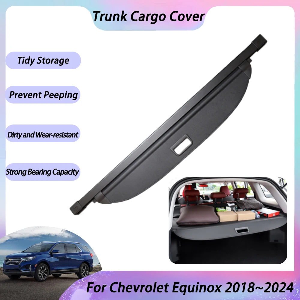 

Trunk Mat For Chevrolet Equinox Holden 2018 2019 2020 2021 2022 2023 Car Organizer Luggage Sorage Security Shield Accessories