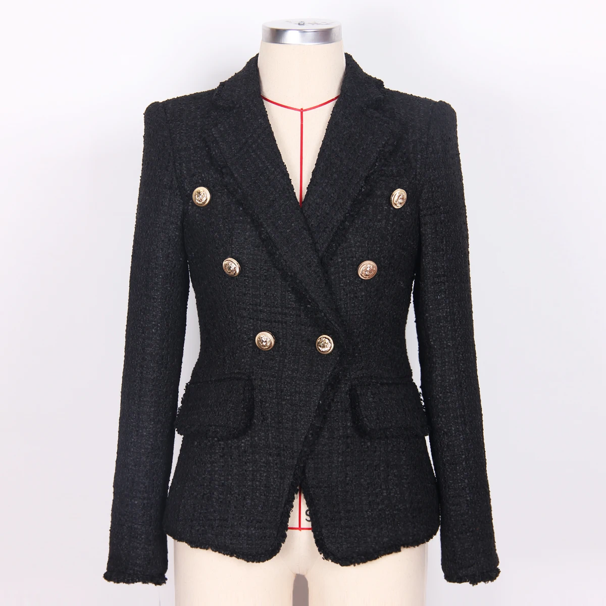 

Autumn and Winter 2022 New European and American High end Women's Wear Premium Fabric Classic Women's Suit Coat Top