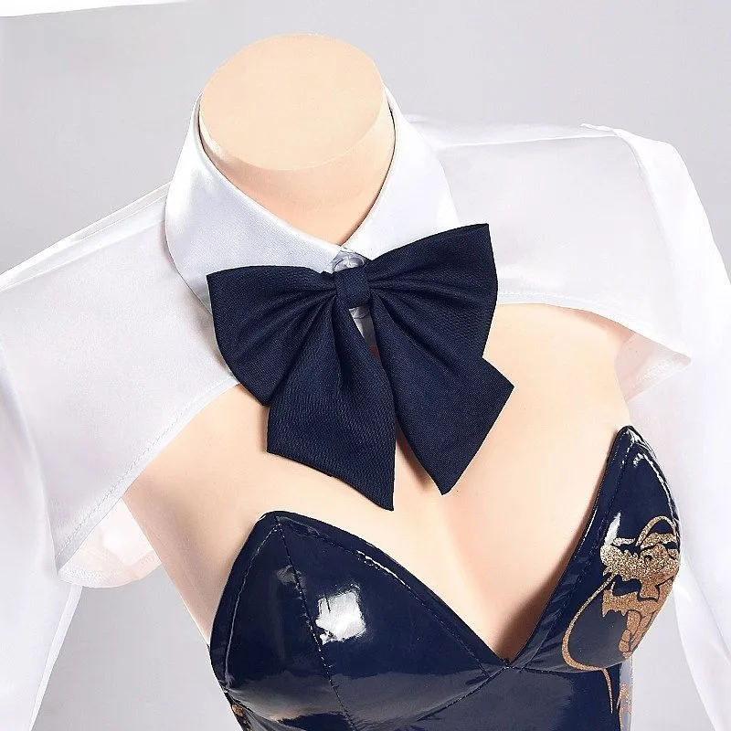 Ryuge Kisaki 토끼 소녀 코스프레 의상 가발 Cheongsam Jumpsuit 풀 세트 파티 유니폼 Hallowen Play Role Clothes 의류