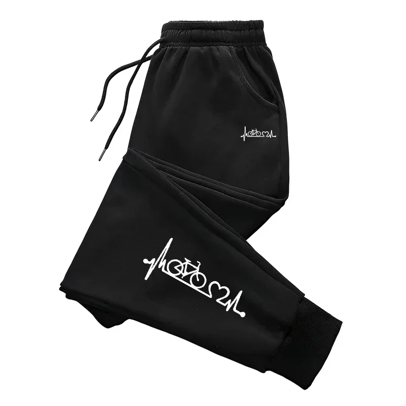 

Quality Simple Casual Autumn Winter Men's Sports Pants Fashion Sweatpants Hot Sales Jogging Drawstring Tracksuit Trousers Print