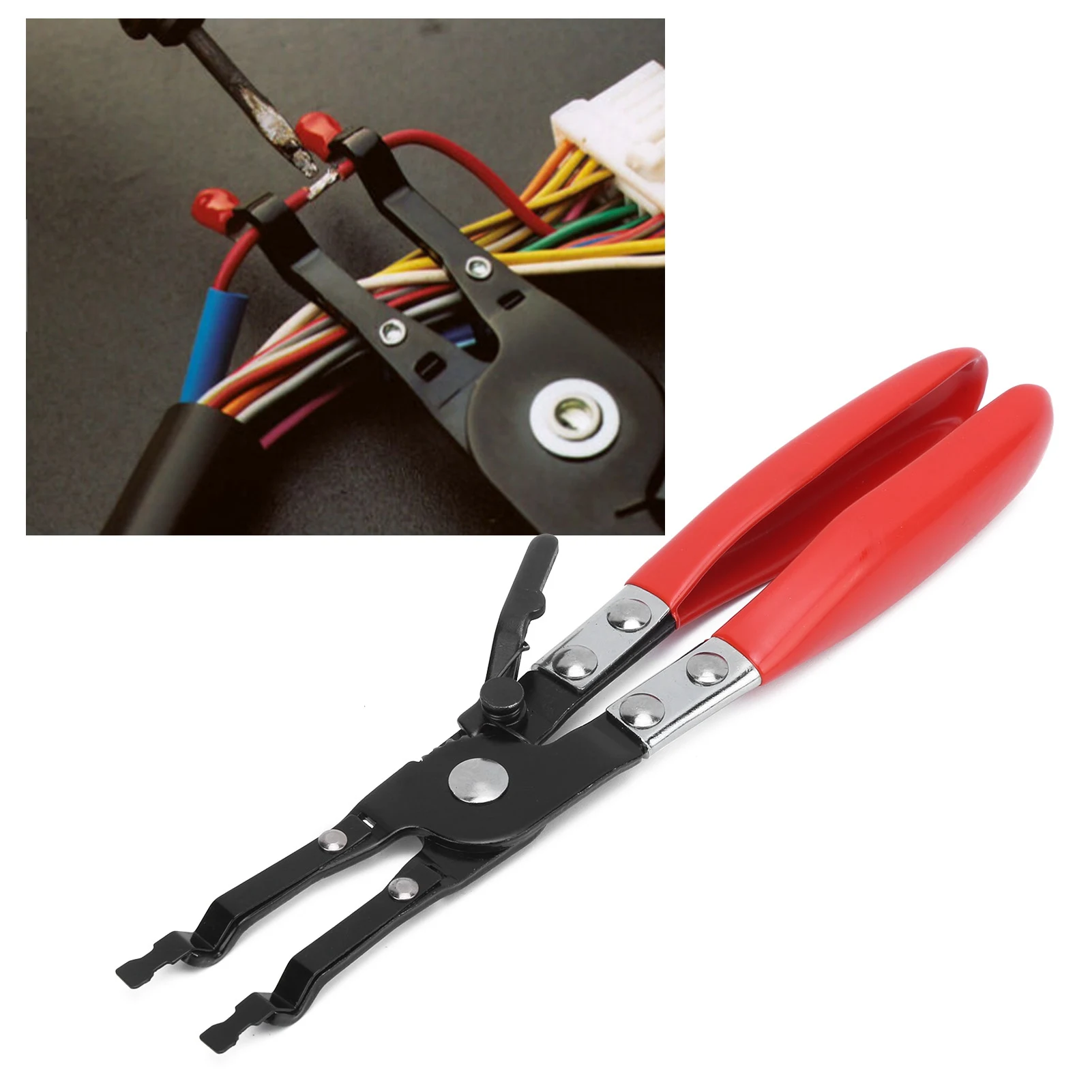 Car Soldering Plier Soldering Plier Wire Welding Clamp Pick‑Up Aid Tool for Automobile Maintenance Repairing Auto Repair Tool