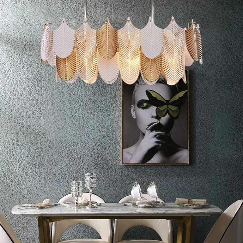 Luxury Led Crystal Chandelier - Ceiling Light For Living Room Bedroom Dining Room | Retro Modern Pendant Lighting Fixture