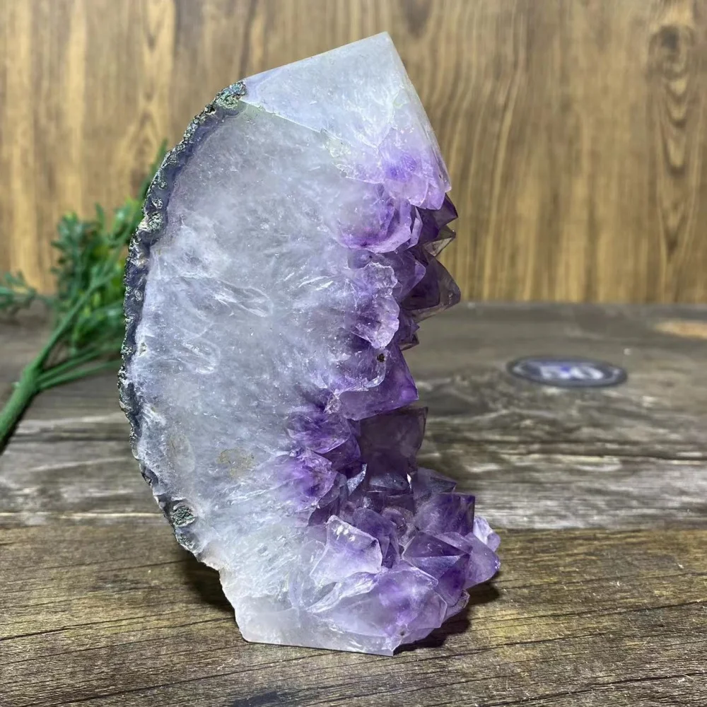 Wand Amethyst Agate Druzy Stone Natural Quartz Crystal Healing Geode Minerals Specimen Reiki Feng Shui Ornaments For Home Decor