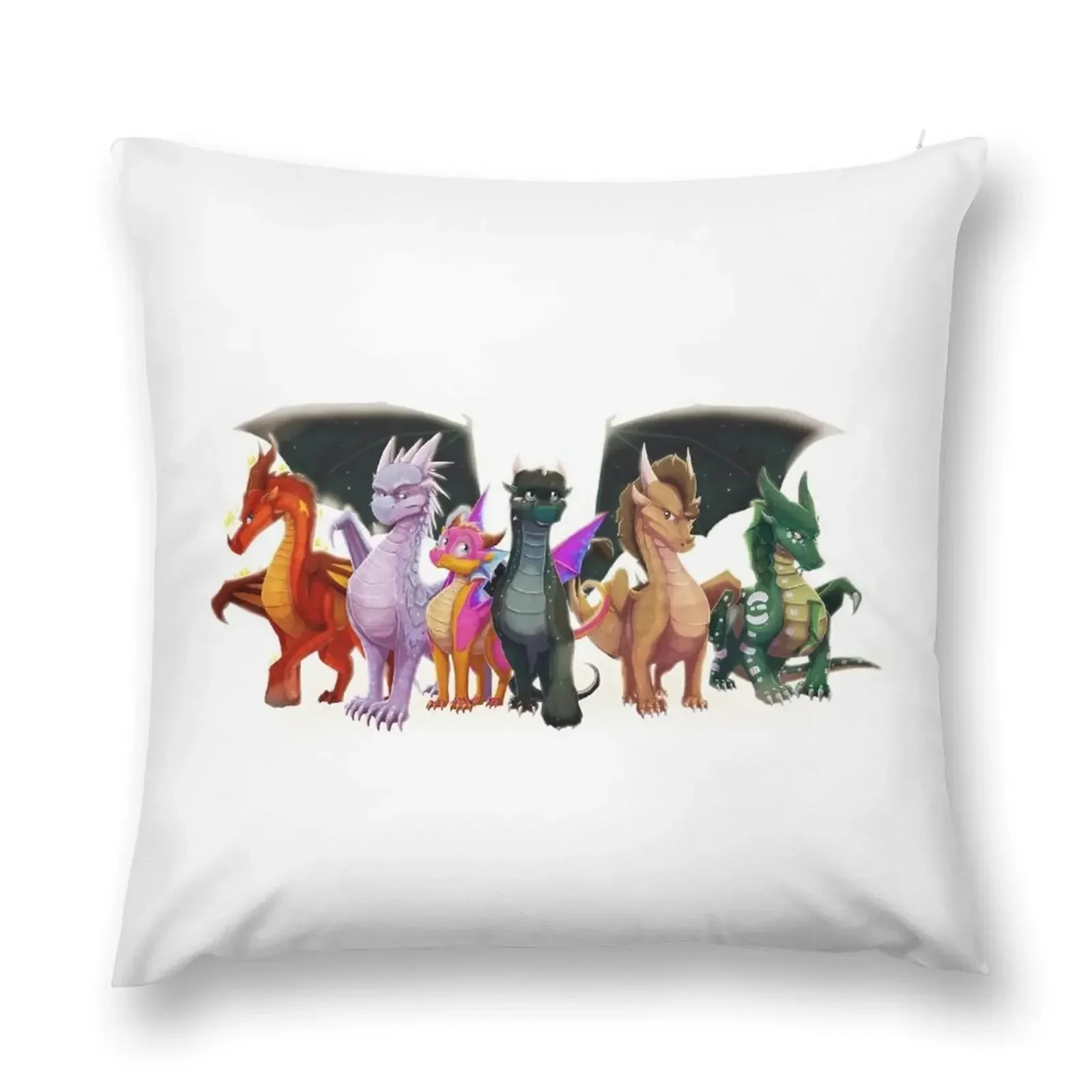 

Wings of Fire - Jade Winglet Throw Pillow pillow cover christmas Pillow Cases Decorative