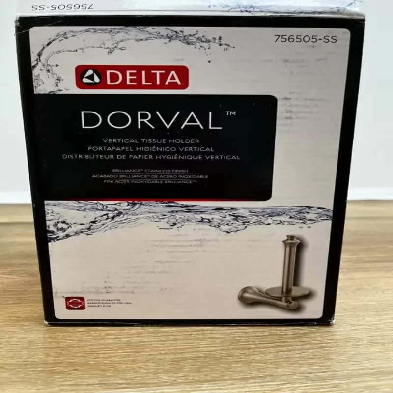 

Brand New Ready Stock Brand New 756505SS Wall Mounted Toilet Paper Holder for Plc