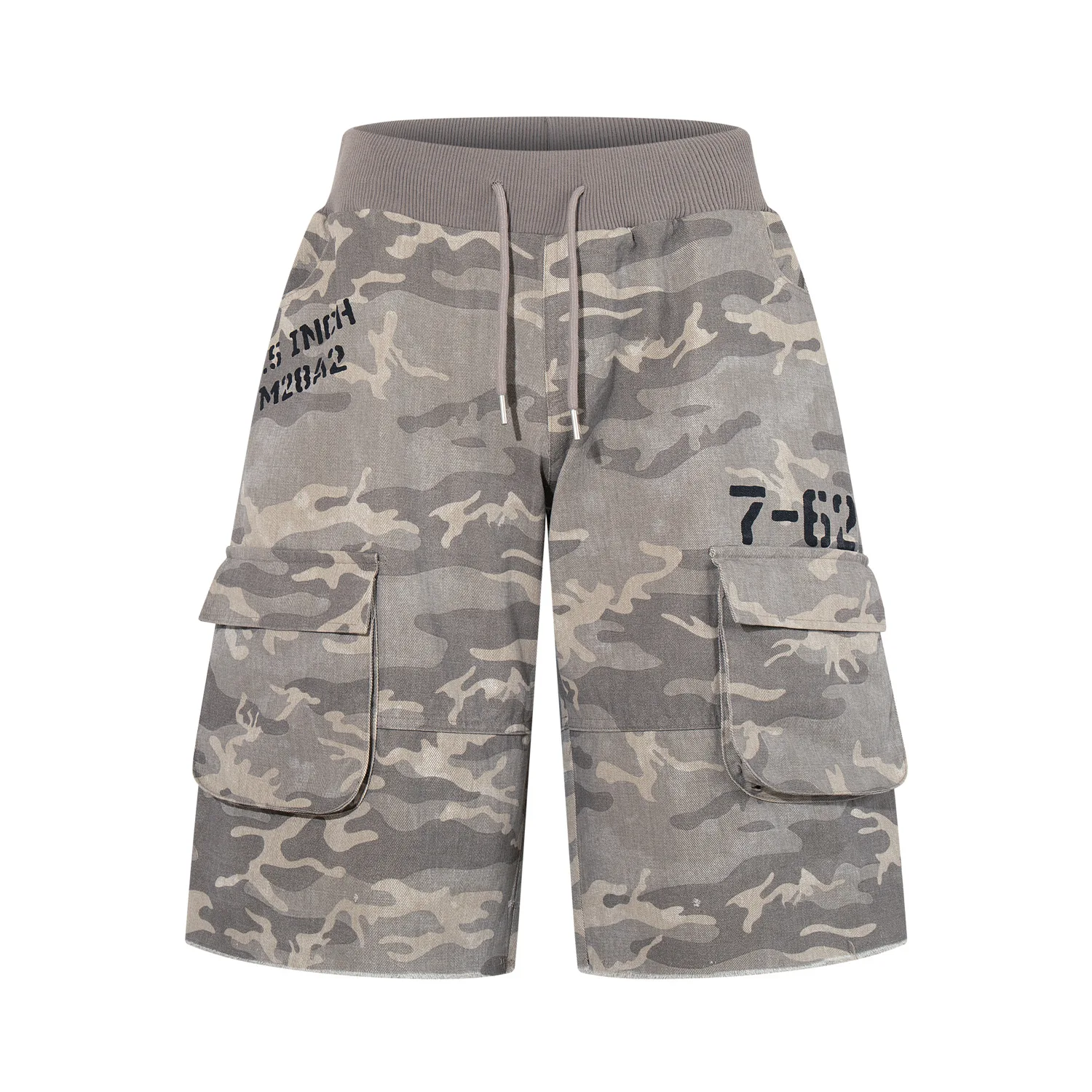 

Men's Casual Camouflage Cargo Shorts With Multi Pockets Fashion Tactical Techwear Short Pants Workwear Short Trousers