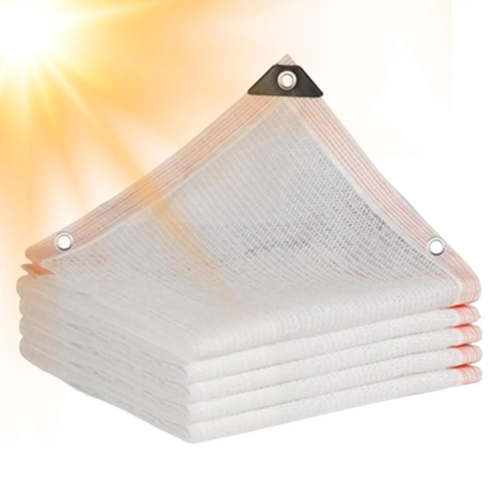 

Shade Cloth for Garden Plants Garden Shade Mesh Tarp with Grommets Greenhouse Cover Sunshade Net Heat Protection Mesh Tarp with