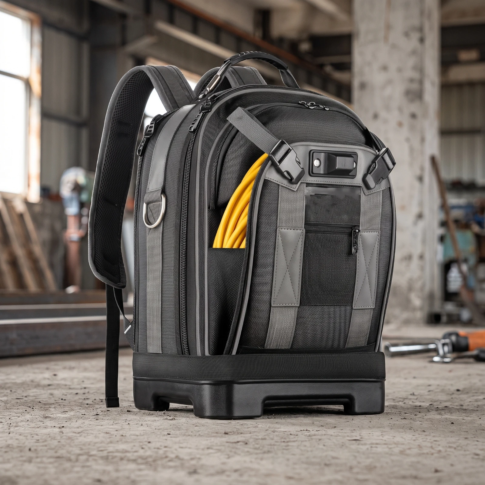tool-backpack-with-molded-base-heavy-duty-tool-backpack-organizer-structured-adjustable-for-electricians-job-sites