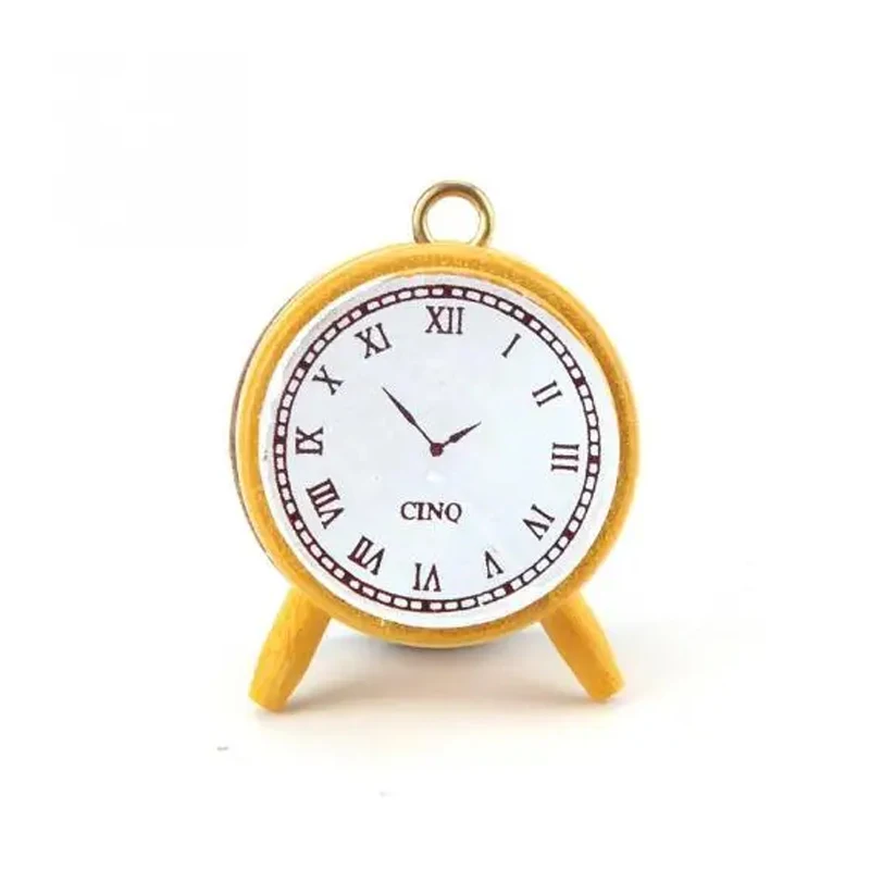 1pcs Vintage Mini Clock Wooden Rubber Stamp for DIY Craft Diary Notebook Scrapbook Photo Album Decoration