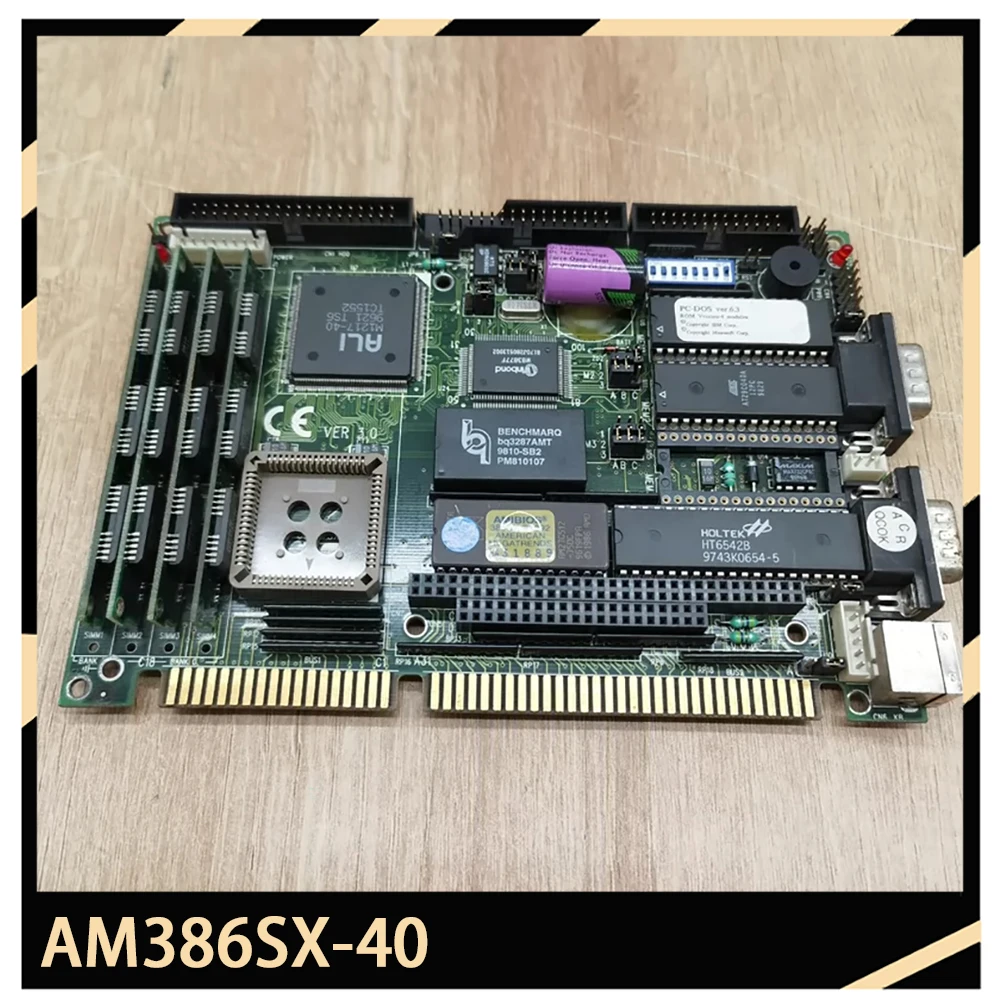 For Industrial control motherboard ISA Half length Card AM386SX-40