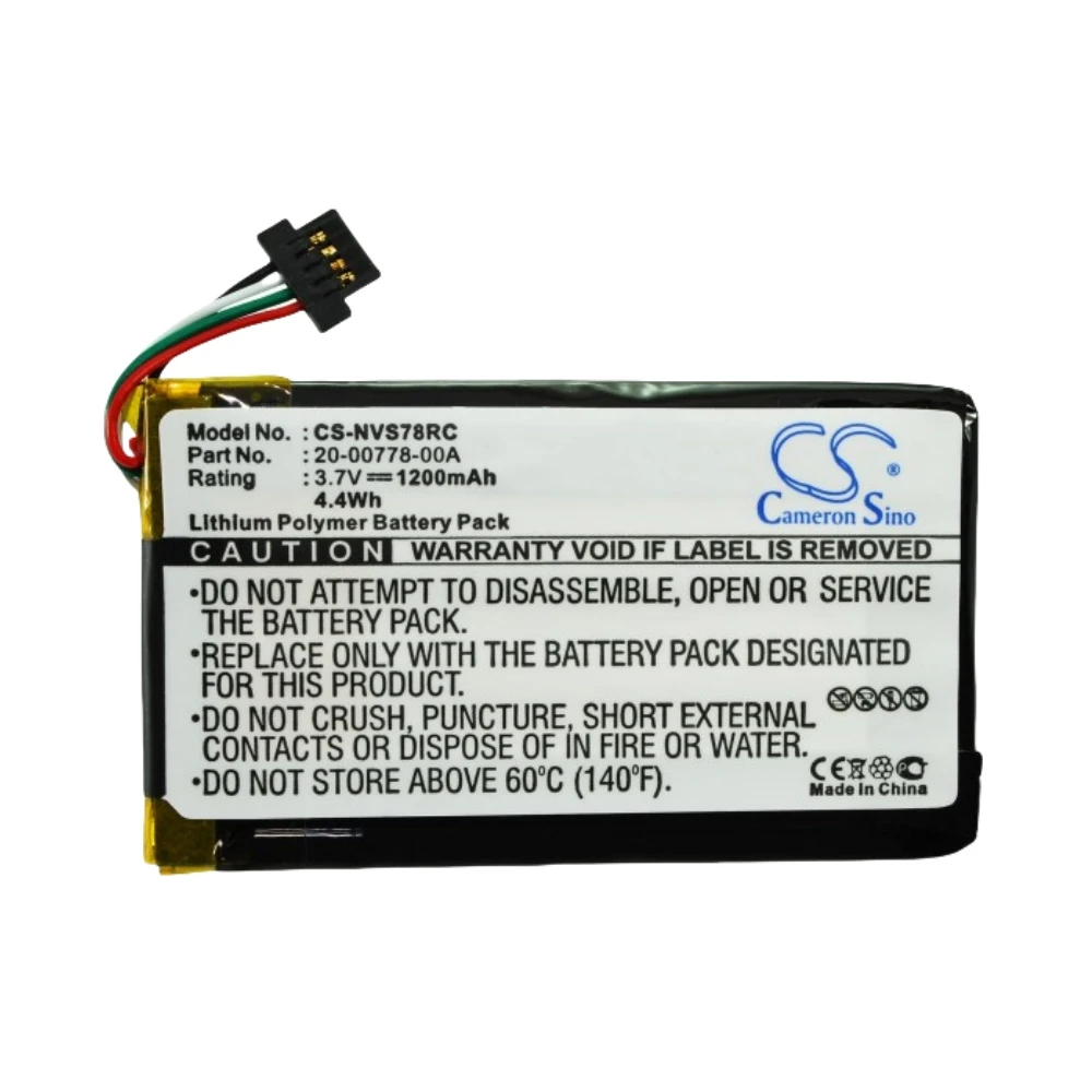 

Li-Polymer Remote Control Battery for Nevo,3.7v,1200mAh,SL,20-00778-00A