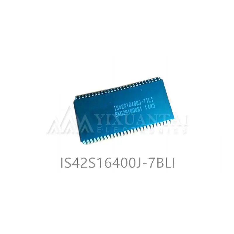 10pcs/Lot IS42S16400J-7BLI IS42S16400J-7 DRAM Chip SDRAM 64Mbit 4Mx16 3.3V 54-Pin TFBGA  New