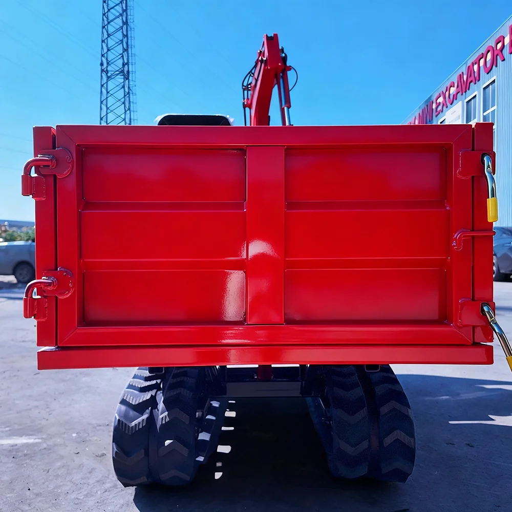 SDLL35 Mini Dumper with Briggs Stratton Hydraulic Tipping Mini Site Transporter Track Carrier  Rated Load