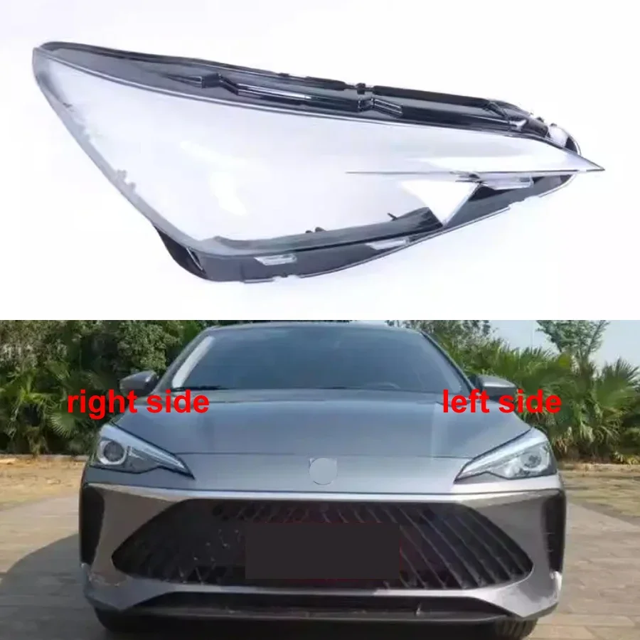 

For Roewe I5 2023 2024 Headlight Cover Transparent Lampshade Lamp Case Headlamp Shell Plexiglass Replace Original Lens