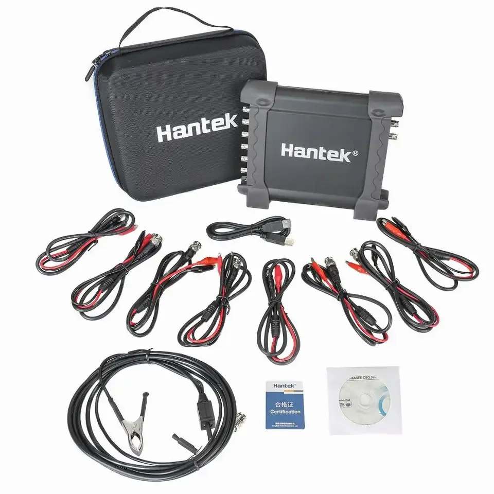 

Hantek 1008C 8 Channels Oscilloscope Vehicle Testing Automotive Diagnostic Equipment USB Automotive Oscilloscope