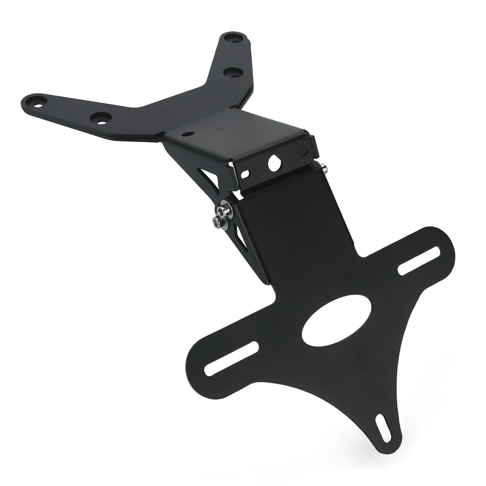 2027 2026 2025 UNTUK YAMAHA TMAX Tech MAX T-MAX Tmax 560 22-2025 Braket Pemindah Plat Nomor yang Dapat Disesuaikan Kit Penghilang Fender