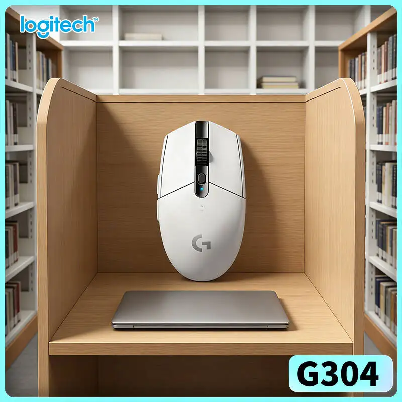 

Logitech G304 LIGHTSPEED Wireless Mouse 12000 DPI HERO Sensor 1ms Latency 250hr Battery Durable Body Shell