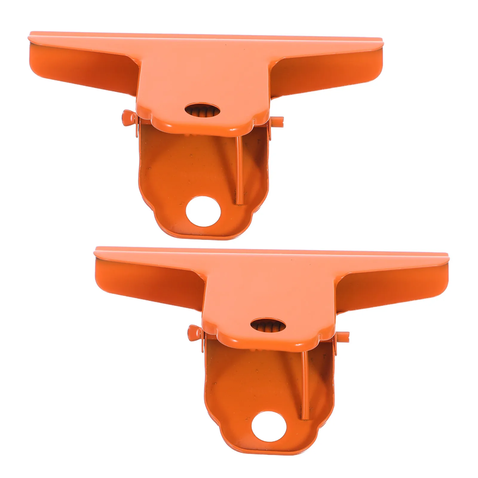 2Pcs Metal Hinge Clips 3-Inch Bull Hinge Paper Clamp Decorative Paper Clips Large Foldback Drawing For Journals Document Holder