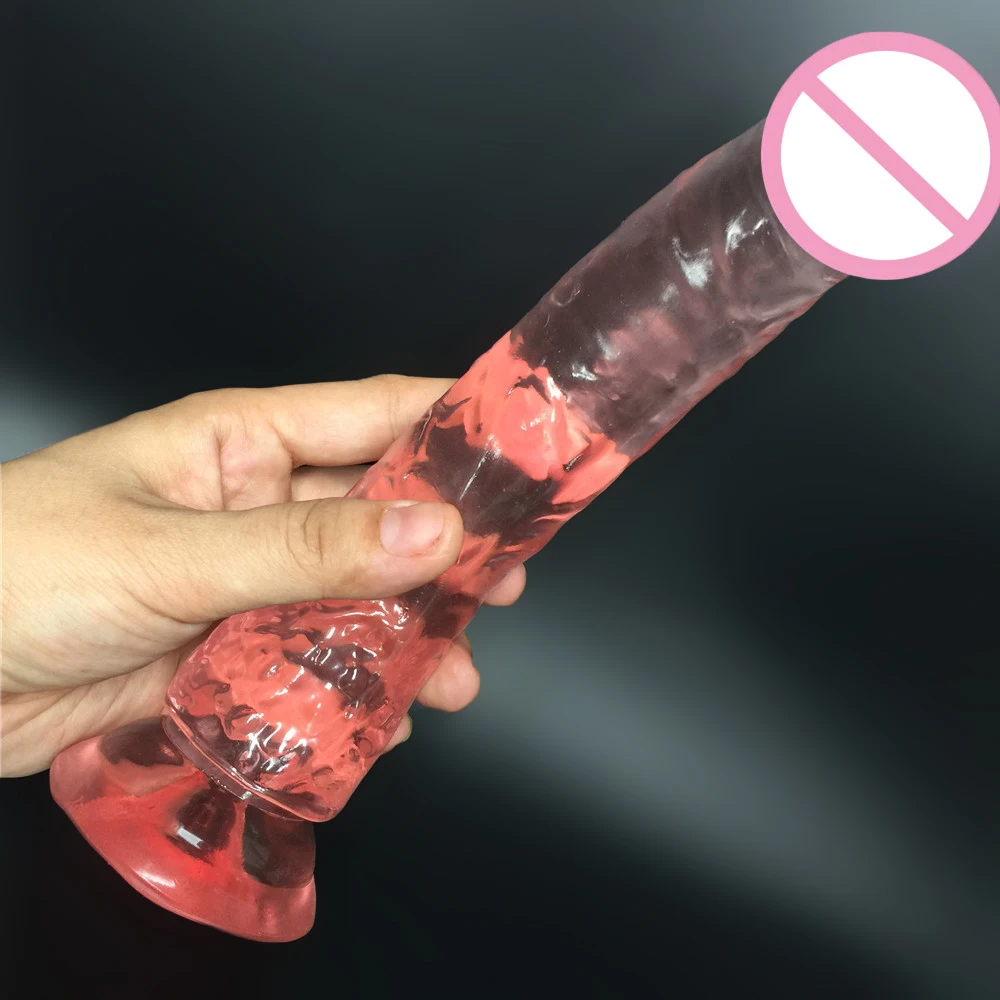 21cm big long thick dildo,fake Penis dong realistic artificial cock sex products sex toy for woman