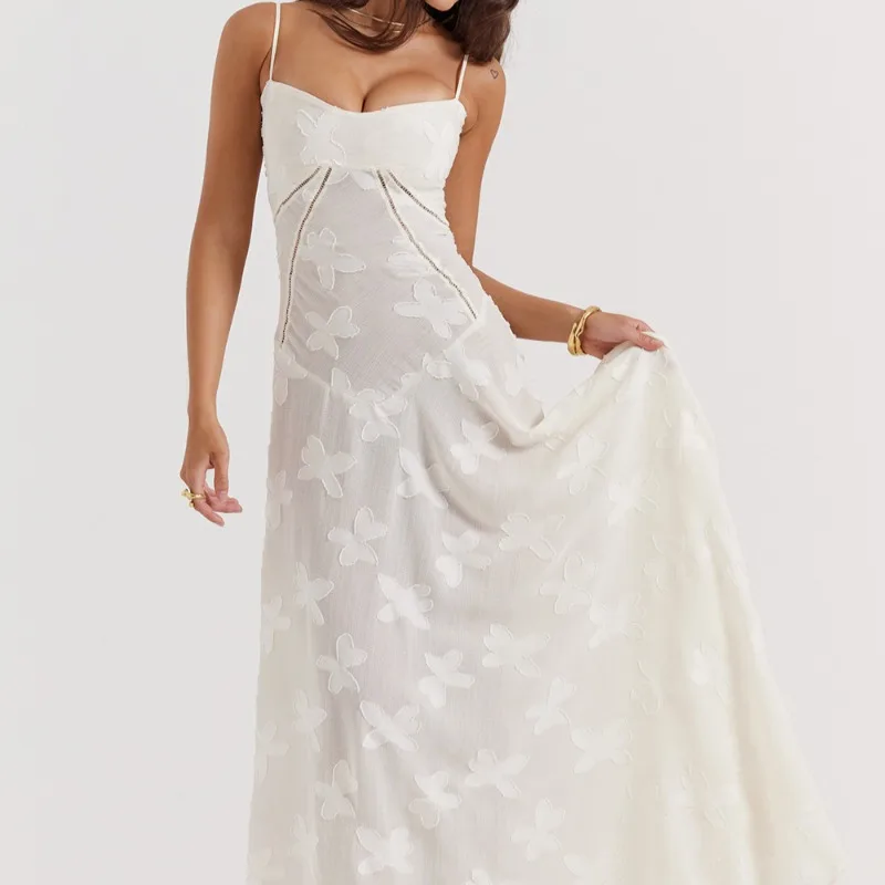 Black Lace Backless Sexy Dress for Women 2025 Robes Elegant Evening Party Dress Bodycon Maxi Long Autumn Dress Vestido