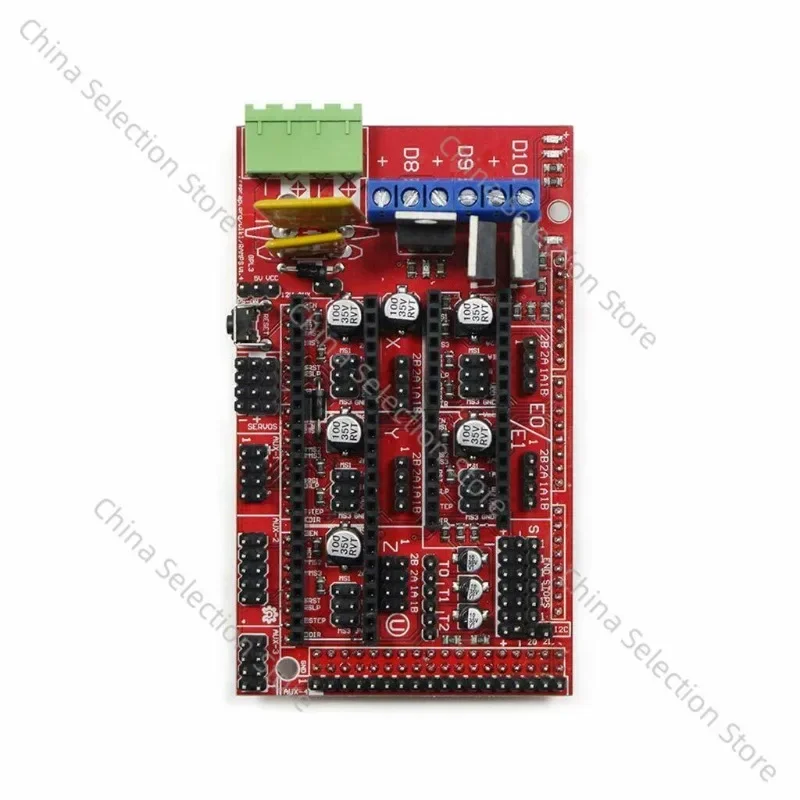 3D Printer 12864LCD Display MEGA2560 Main Control Ramps 1.4 Expansion Board A4988 Kit