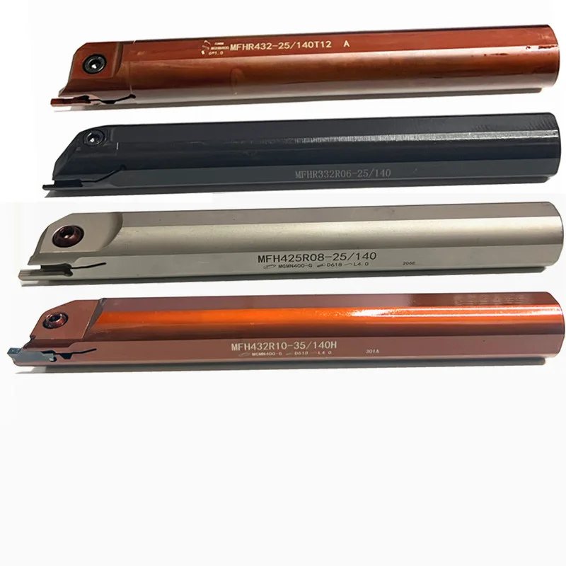 

High-end Spring Steel MFHR MFH For MGMN200 MGMN300 Large Range 20/140mm Inner Hole End Face Groove Cutter Mechanical Lathe