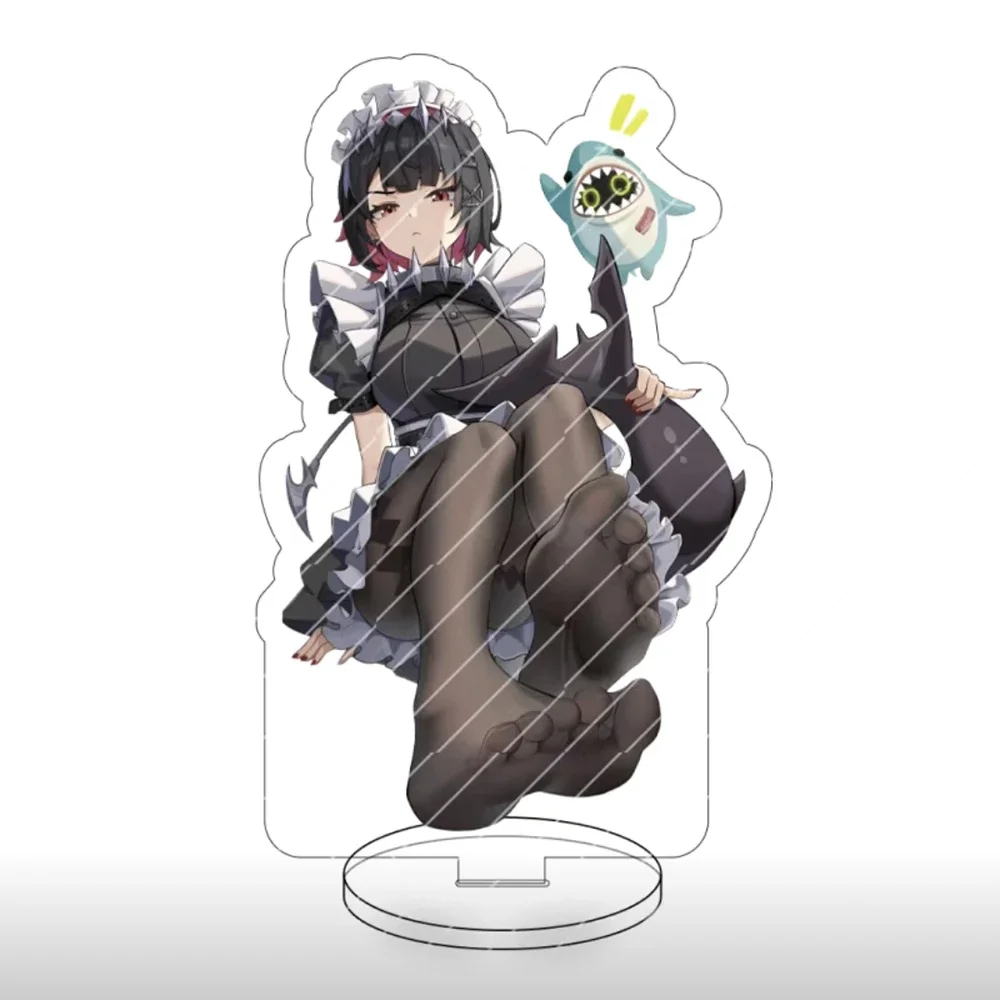 New Hot Game Zenless Zone Zero Keychains Cosplay Desk Decor Toy Single sided Acrylic Figure Ellen Joe Collection Gift