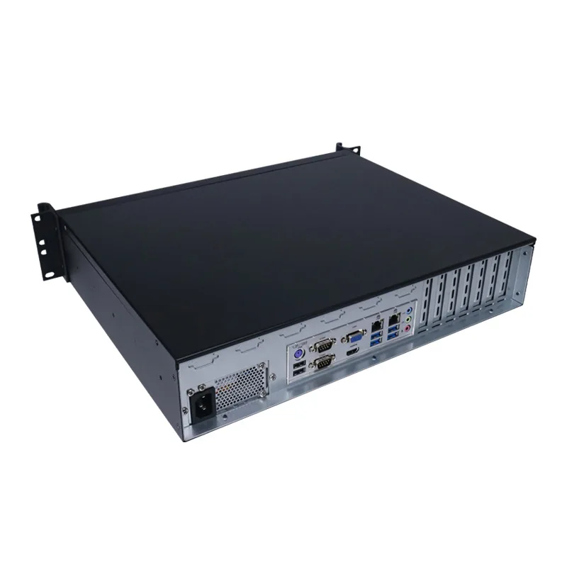 Yanyou 2U آلة فحص الرؤية الكمبيوتر الصناعي متعدد المنفذ التسلسلي شبكة مزدوجة AI حافة الحوسبة المضيف الصناعي #1