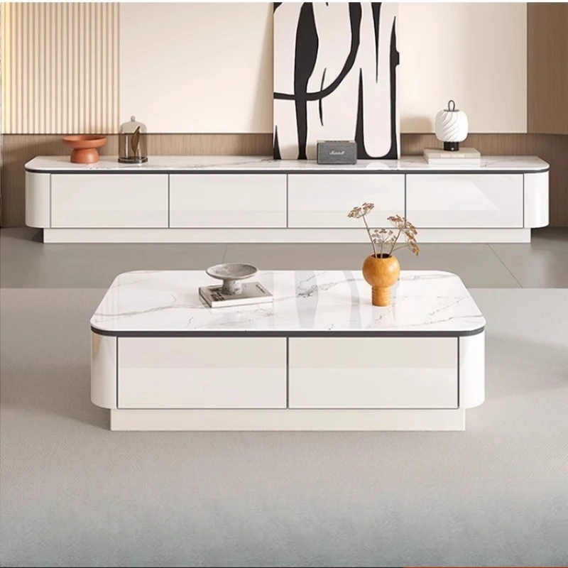 

Glossy Extended TV Stand Drawers Modern Glass Modern TV Stand Black Television Meuble Television Salon Living Room Furniture