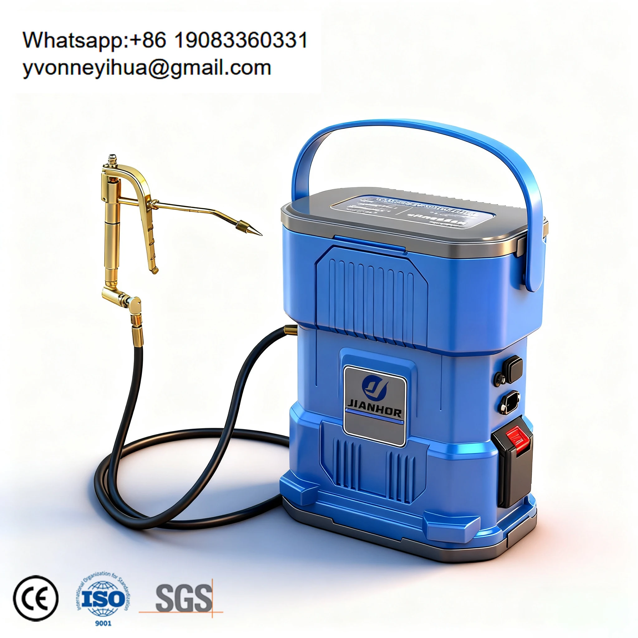 

Portable 24V Rechargeable Lithium-ion Battery Operated Powered Electric Grease Pump For Excavator
