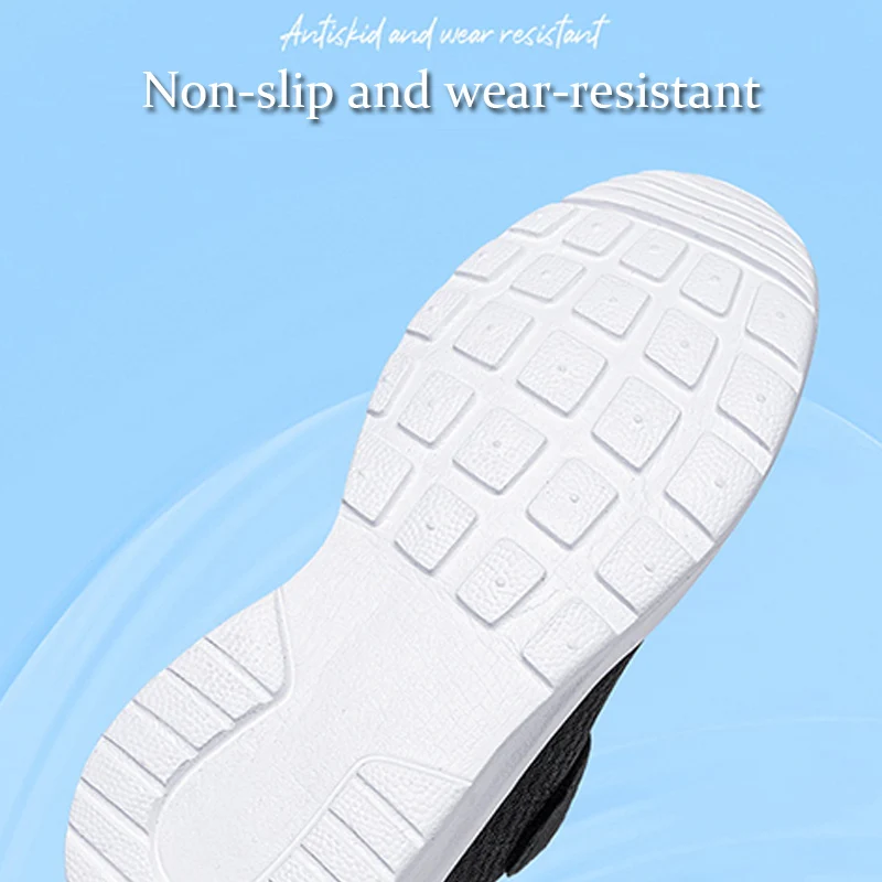 Sport Kinder Atmungsaktive Turnschuhe Jungen Sport Laufschuhe Bequeme Kinder Mädchen Freizeit Trainer Schule Mesh Walking Schuhe – Detail 9