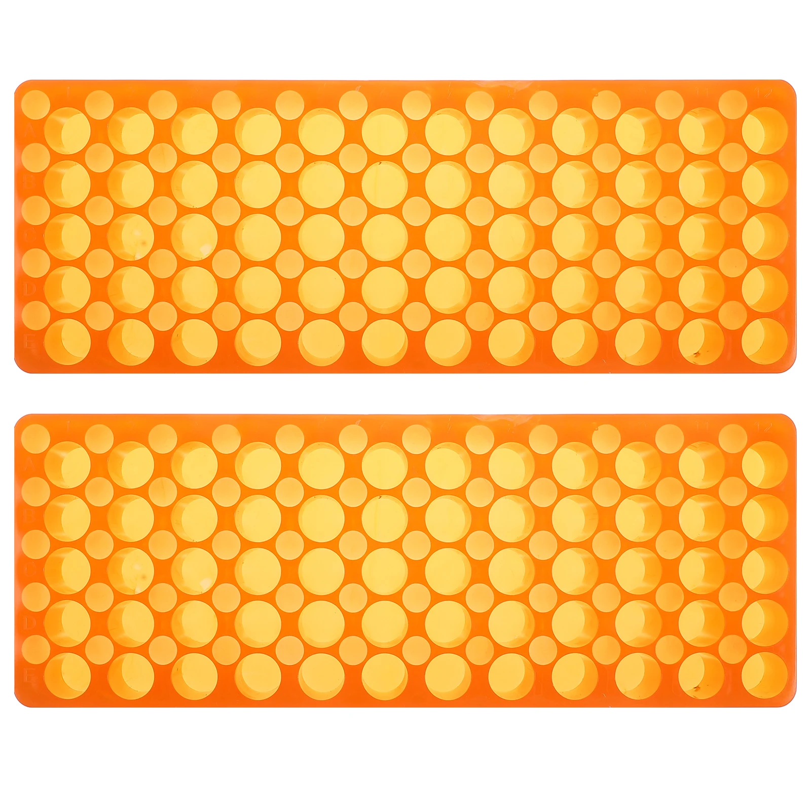 

2pcs Rack 0.5ml-2ml Tubes Strong Sturdy Practical Sampling Tube Storage Rack Storage Test Tube Holder Lab Vial