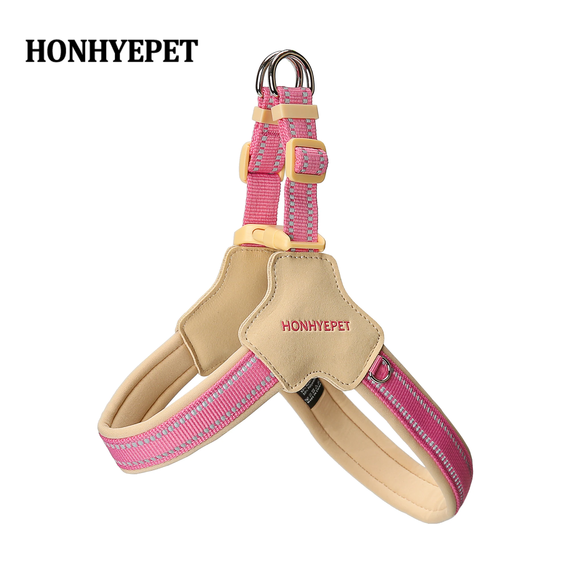 

HONHYE HH9301 Y-Shaped Saddle Dog Walking Harness Cute High-Value Pet Harness for Small Medium & Large Dogs