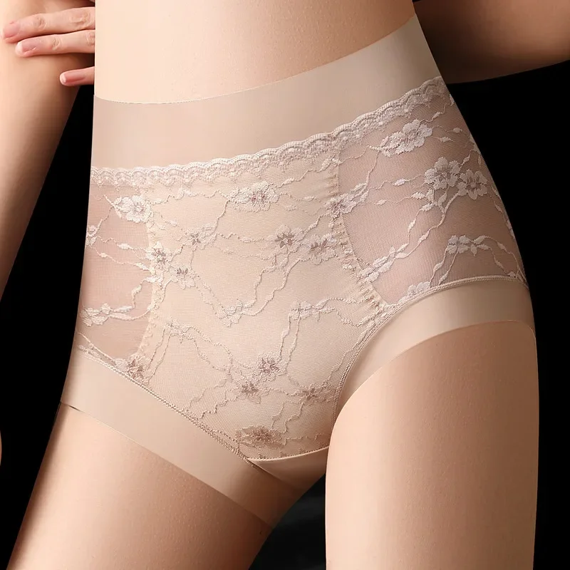 Sexy Women's body shaping underwear high waisted body shaping shorts hip lifting underwear thigh slimming shapewear belt view 4