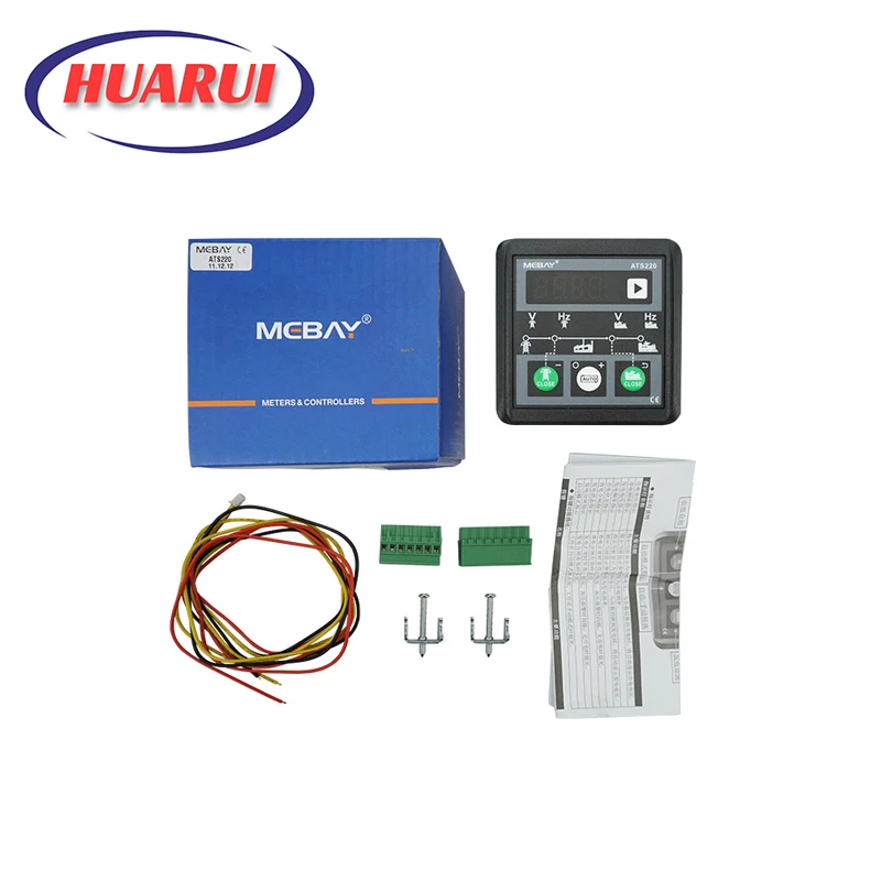 Imagem -06 - Controlador Automático do Interruptor Mestre do Gerador Ats Automático ou Manual Interruptor de Alimentação Duplo Ats220