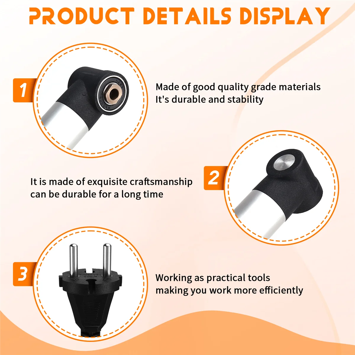 High-end 350W 90 Degree Speed Adjustable Electric Elbow Ceramic Tile Sewing Machine Tile Cleaning Tools EU Plug