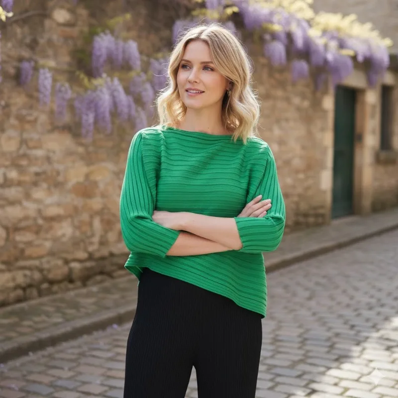 

Miyake плиссированный пуловер плиссе, свободный повседневный свитер для женщин, весна-осень 2026, новый плиссированный пояс, тонкий, темпераментный, удобный