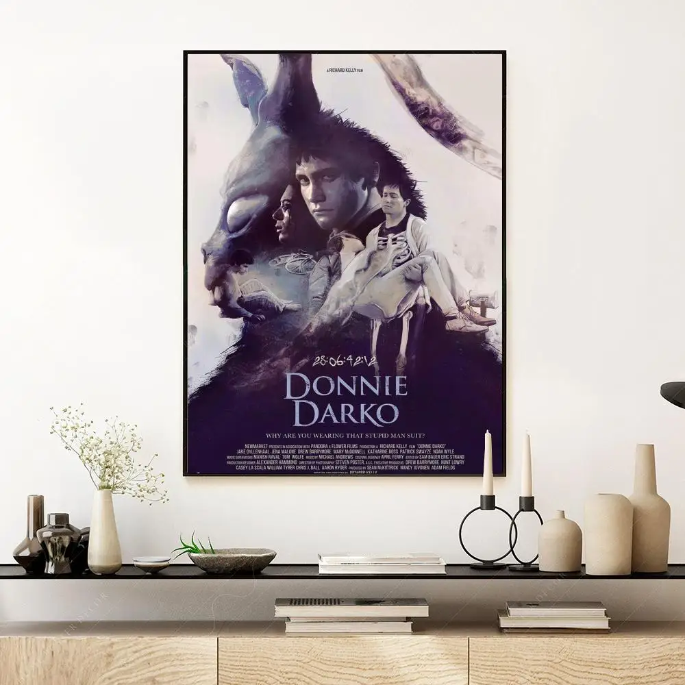 Horrorfilm D-Donnie Darko Poster, modernes ästhetisches Wandkunst-Poster, minimalistische Raumdekorationsartikel – Detail 10