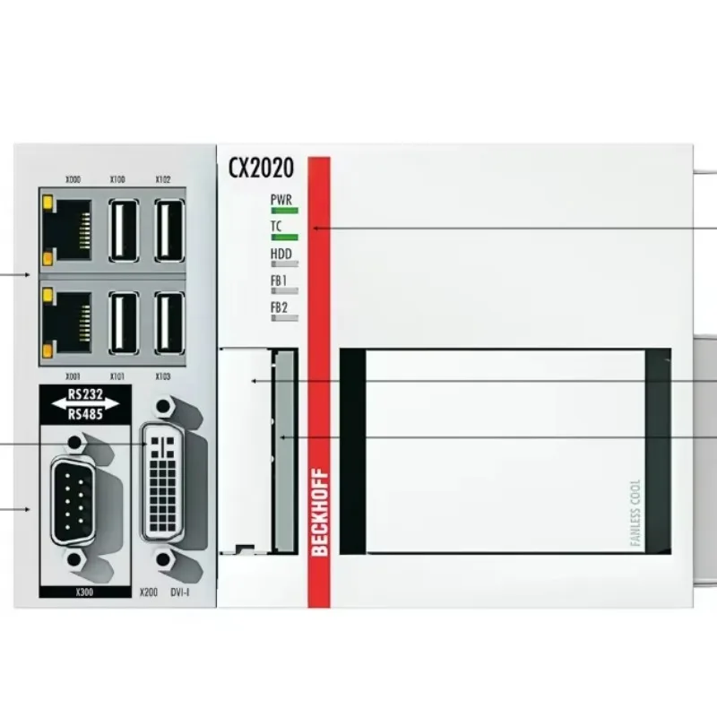 

BECKHOFF CX2020-0135/CX2900-0204 Industrial PLC Automation Embedded PLC Module With High Performance Input And Output (IO)