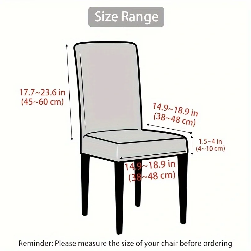 1PC  Water Proof Chair Covers Furniture Protector High Quality for Pets Kids Stretch Washable Removable Hotel Chair Slipcover