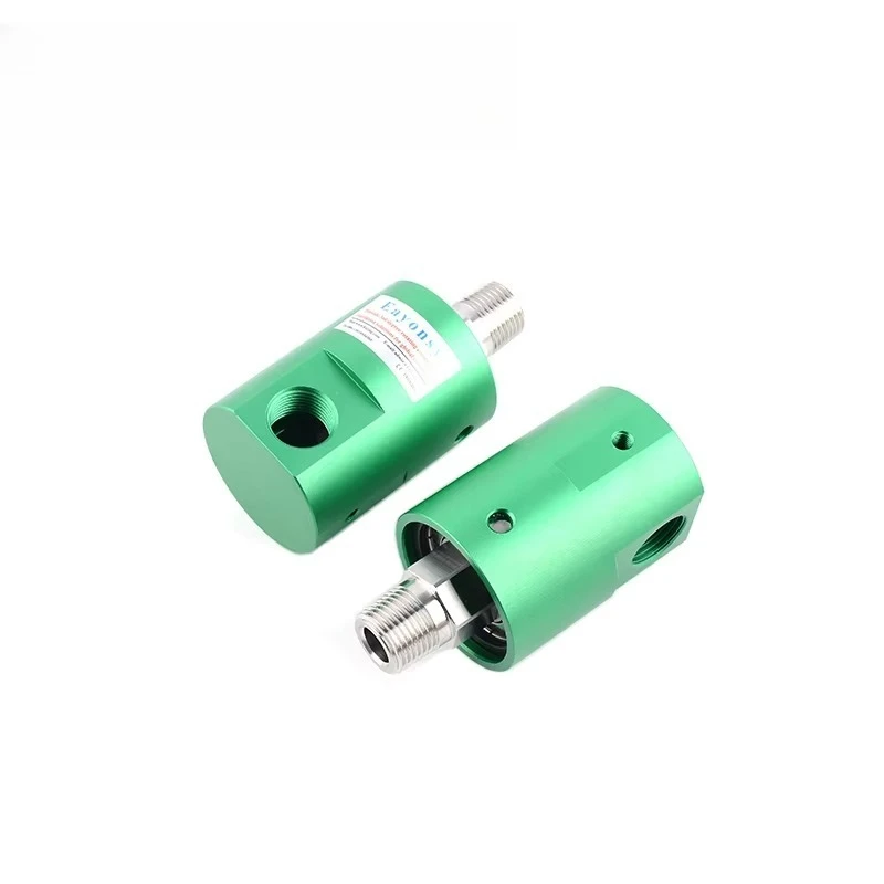 30MPa High Pressure Swivel Joint, Single Channel, Multiple Rc Ports, for Air/Water/Oil, SS/Aluminum