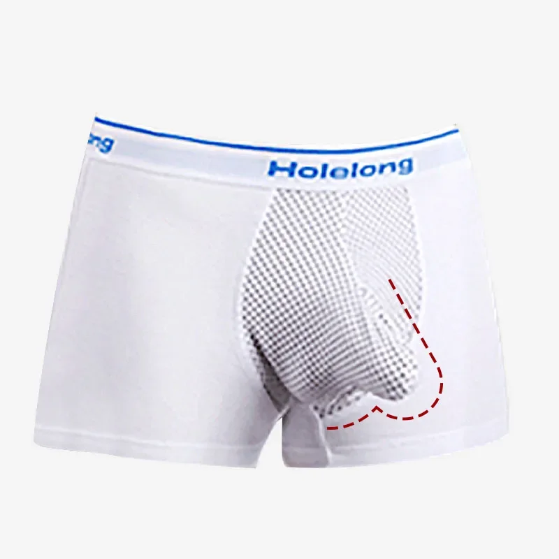 

Underwear Male Sissy Men Boxe U Cover Pouch Shorts Big Cock Lingerie Sexy Bóxere Gay Mens Panties Track Model Homme Boxershorts