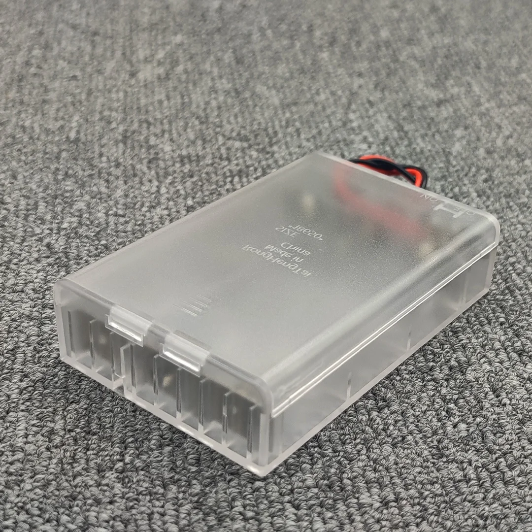 18650/21700 Battery Holder Battery Box 3 Slot Batteries Series Connection With Switch 3*18650/21700 Welding-Free DIY