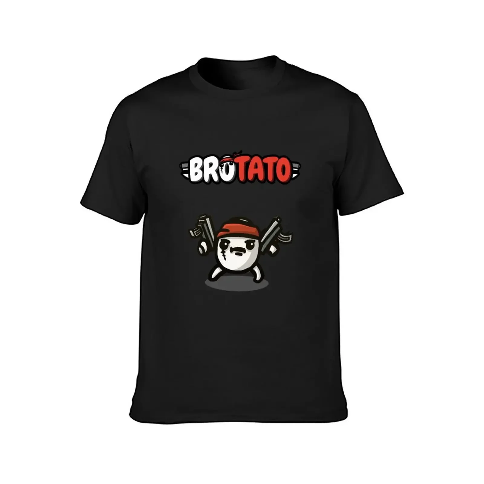 Brotato Video Game logo T-Shirt korean fashion cute clothes sublime vintage men workout shirt